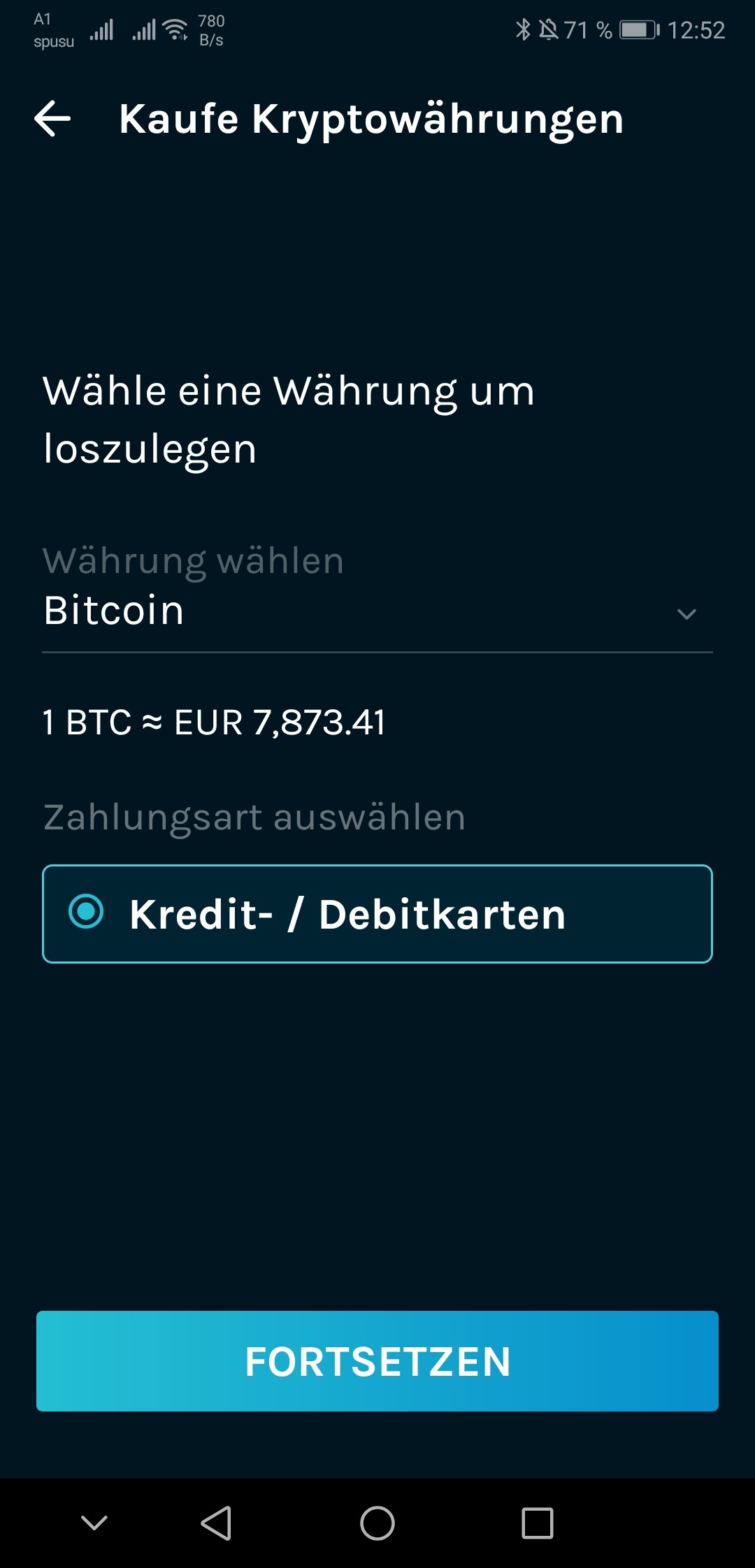 bitcoins versenden mit